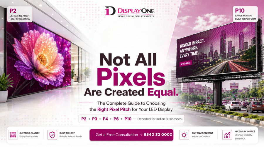 Choose the Right Pixel Pitch for LED Display